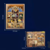 Artist's Night Building Blocks with Picture Frames
