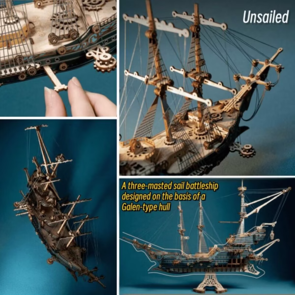 Lord of Mysteries Future Ship 3D Model Kit