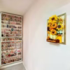 Artist Van gogh's Sunflower Building Blocks