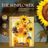 Artist Van gogh's Sunflower Building Blocks