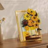 Artist Van gogh's Sunflower Building Blocks