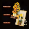 Artist Van gogh's Sunflower Building Blocks