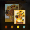 Artist Van gogh's Sunflower Building Blocks