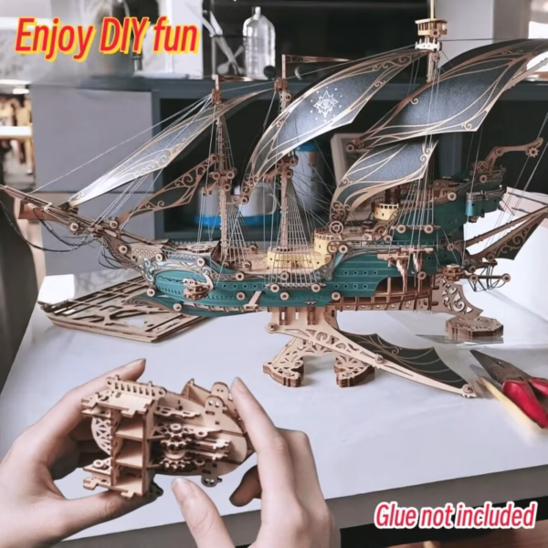 Lord of Mysteries Future Ship 3D Model Kit