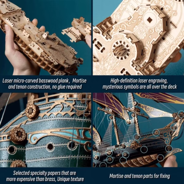 Lord of Mysteries Future Ship 3D Model Kit