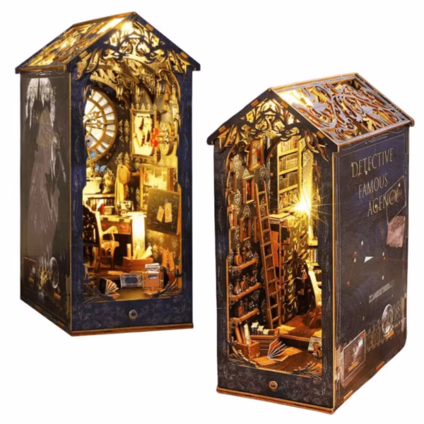 Detective Famous Agency Book Nook Kit