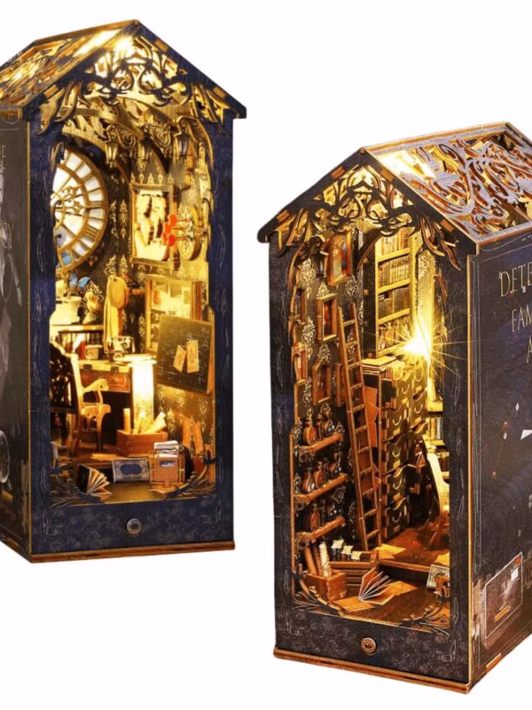 Detective Famous Agency Book Nook Kit