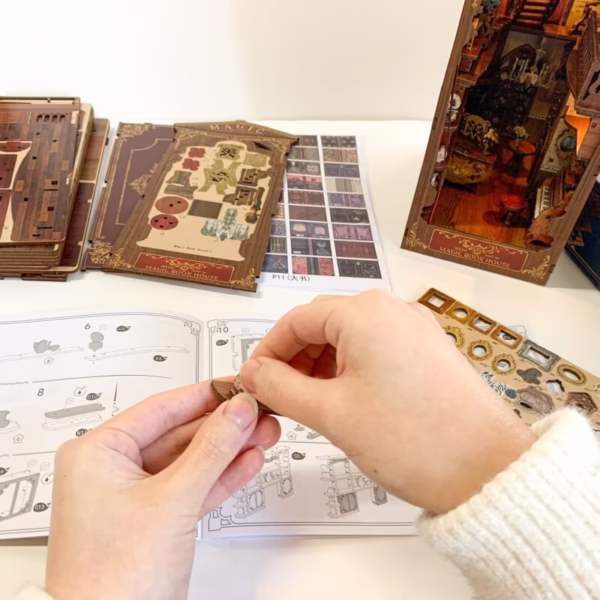 Magic Book House DIY Book Nook Kit