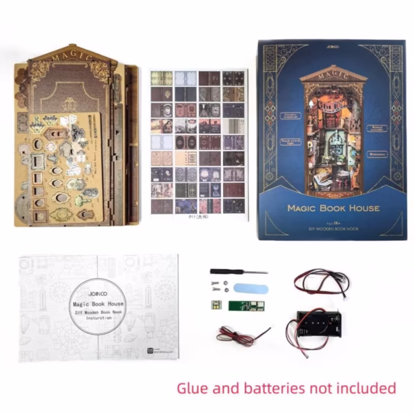 Magic Book House DIY Book Nook Kit