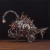 Lantern Fish High Difficulty Metal Assembly 3D Model