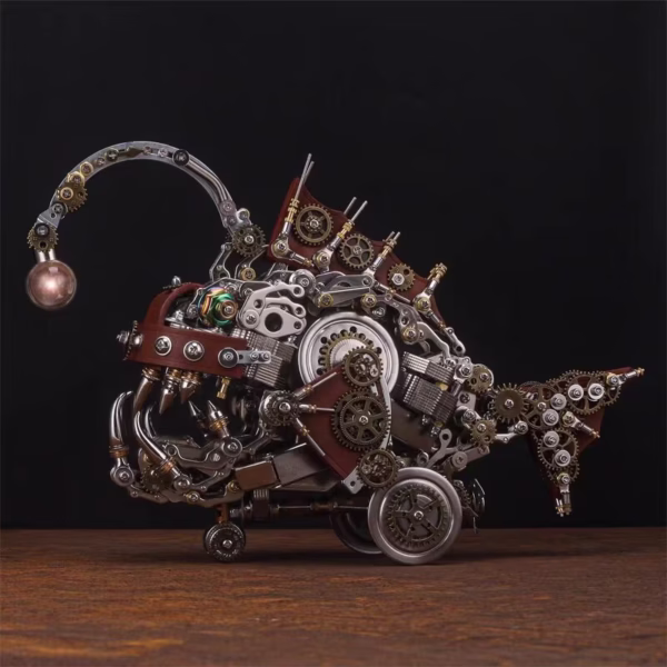 Lantern Fish High Difficulty Metal Assembly 3D Model