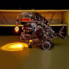 Lantern Fish High Difficulty Metal Assembly 3D Model