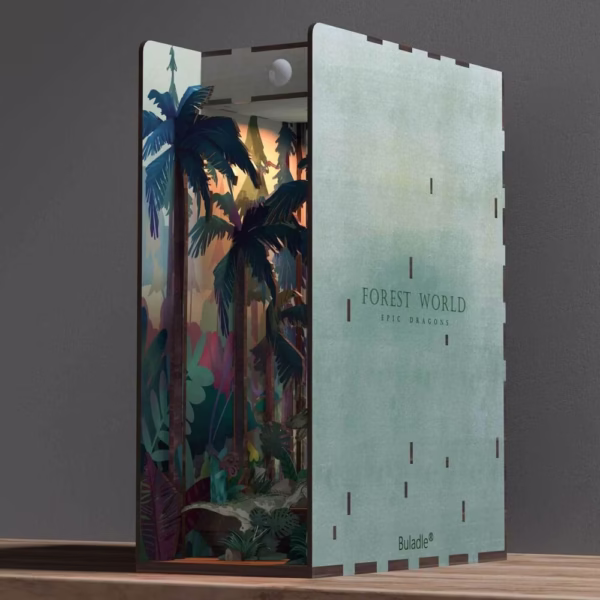 Jurassic Forest World DIY Book Nook Kit