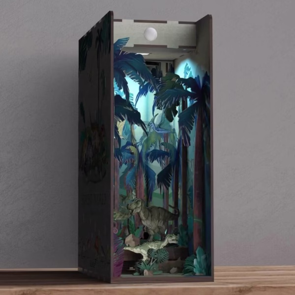 Jurassic Forest World DIY Book Nook Kit
