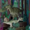 Jurassic Forest World DIY Book Nook Kit