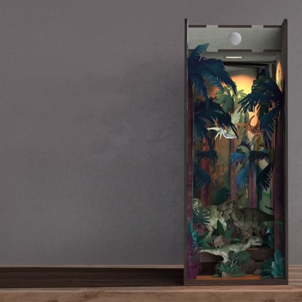 Jurassic Forest World DIY Book Nook Kit