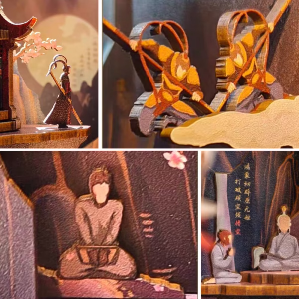 WUKONG DIY Book Nook Kit