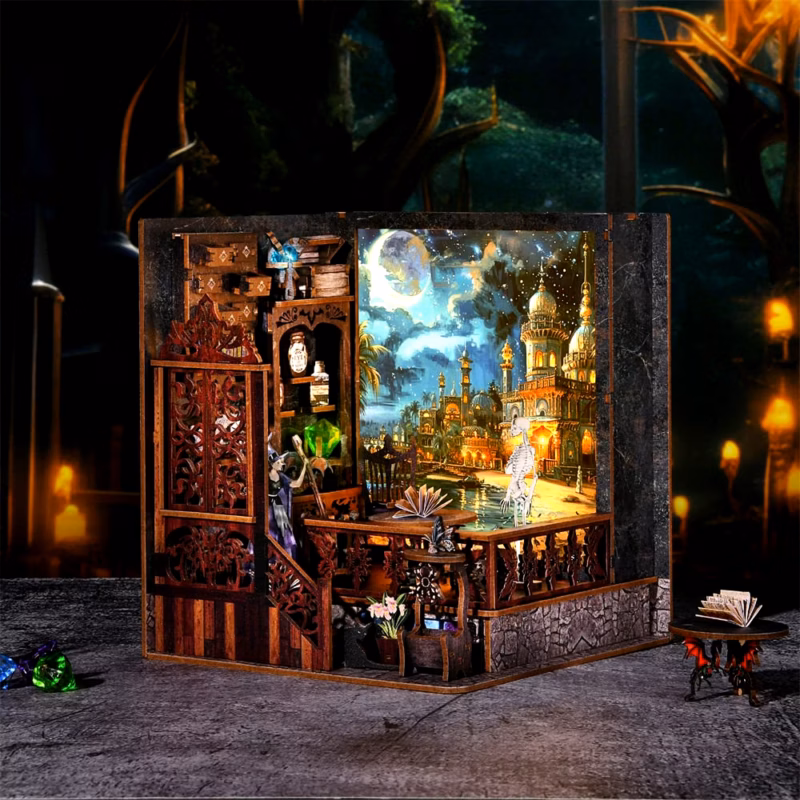 Magic House DIY Light Printing Dollhouse Kit