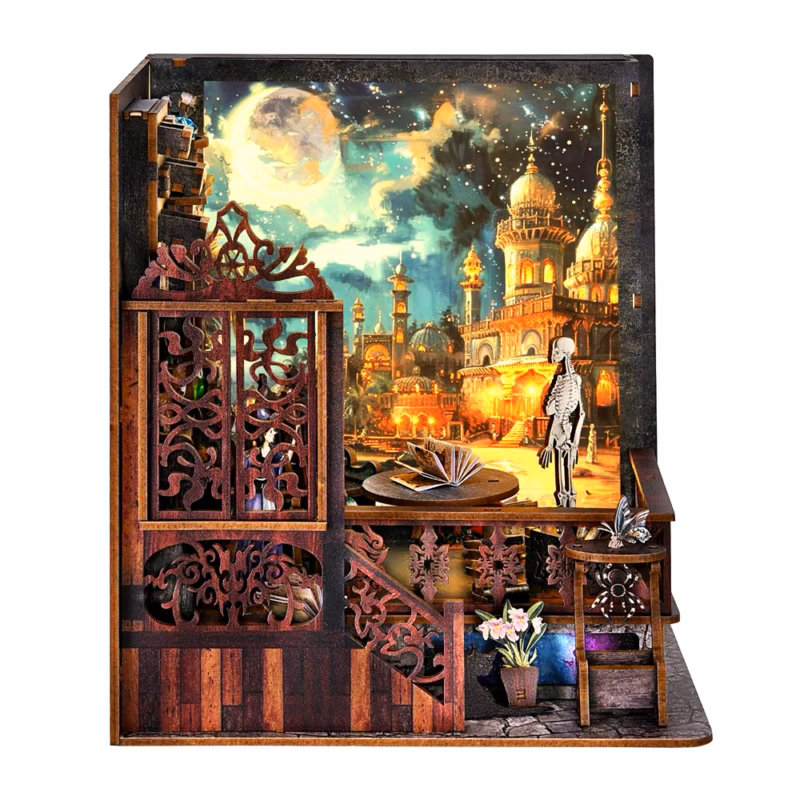 Magic House DIY Light Printing Dollhouse Kit