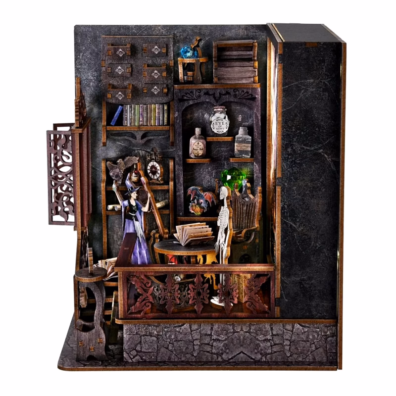 Magic House DIY Light Printing Dollhouse Kit