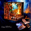 Magic House DIY Light Printing Dollhouse Kit