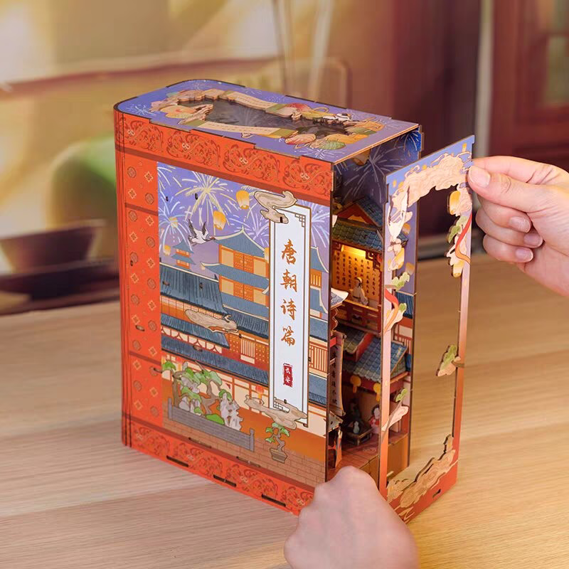 China Poetry of the Tang Dynasty DIY Book Nook Kit