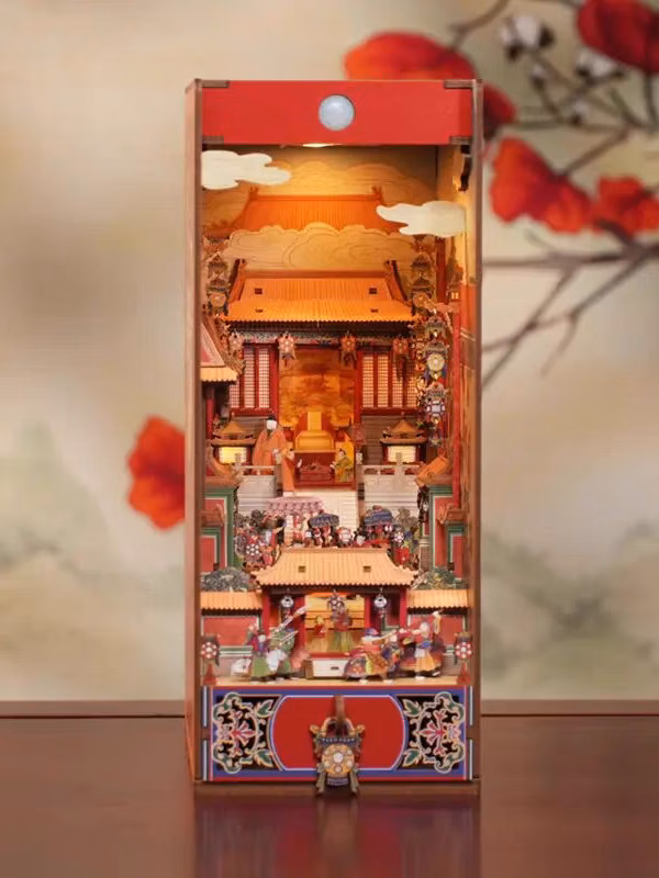 Merry Chinese Lantern Festival DIY Book Nook Kit