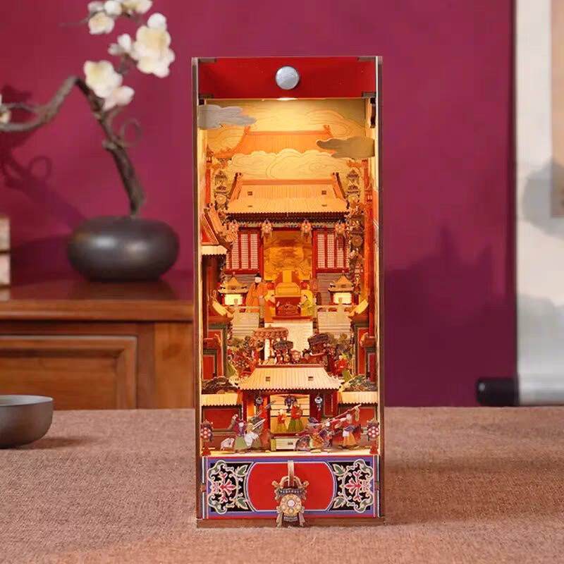 Merry Chinese Lantern Festival DIY Book Nook Kit