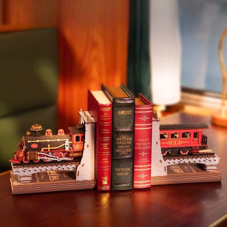Vintage Steam Train DIY Book Nook Kit