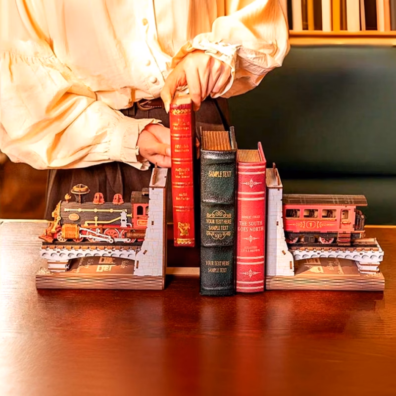Vintage Steam Train DIY Book Nook Kit