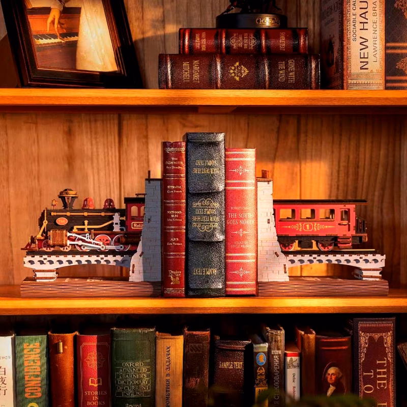 Vintage Steam Train DIY Book Nook Kit