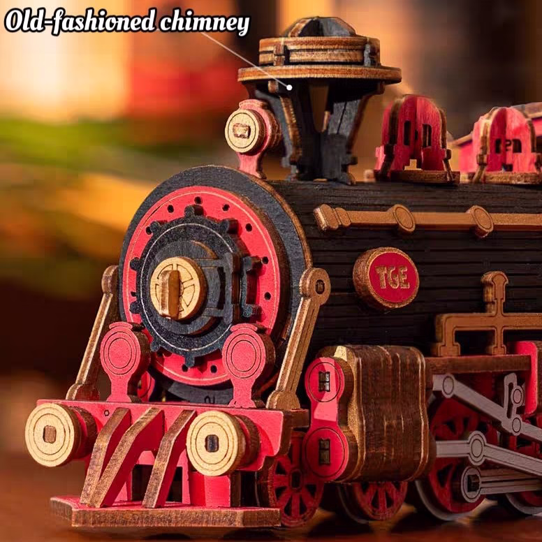 Vintage Steam Train DIY Book Nook Kit