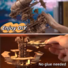 Castle In The Sky DIY 3D Puzzle Music Box Kit