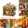 Arrietty's Borrower's House and Kitchen DIY Dollhouse Kit