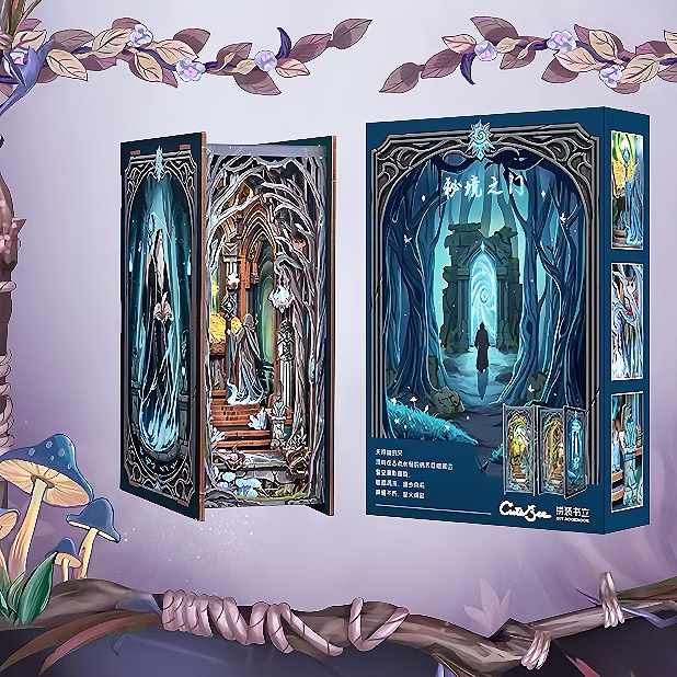 Fantastic Secret Forest Unicorn DIY Book Nook Kit