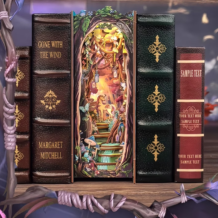 Fantastic Secret Forest Unicorn DIY Book Nook Kit