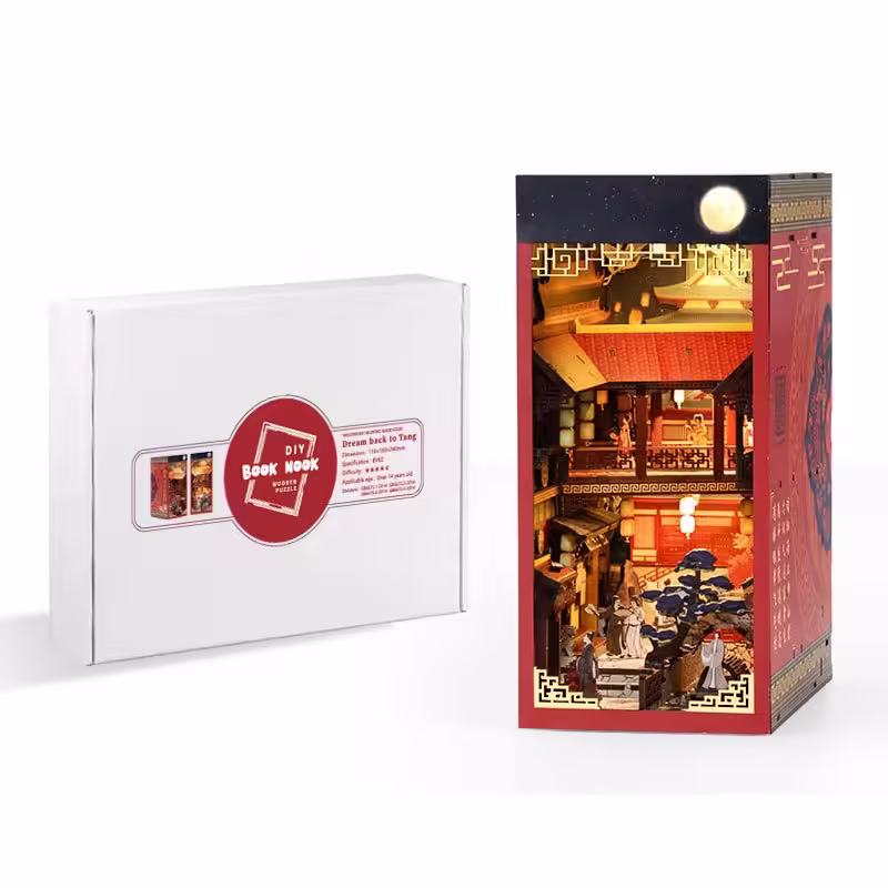 LiBai Dream Back to the Tang Dynasty DIY Book Nook Kit