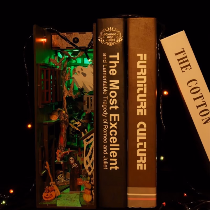 Spooky Alley Halloween DIY Book Nook Kit