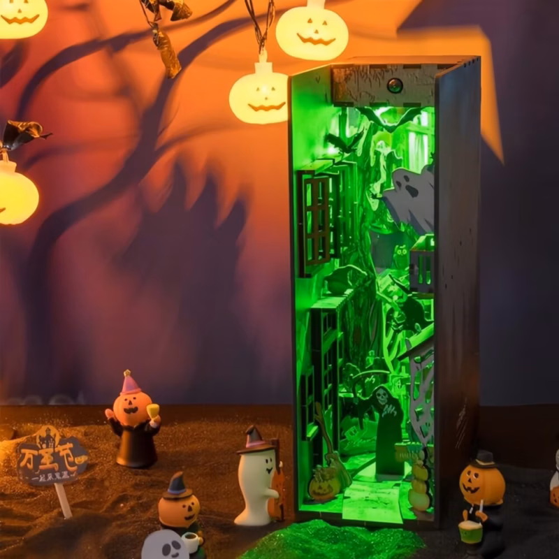 Spooky Alley Halloween DIY Book Nook Kit