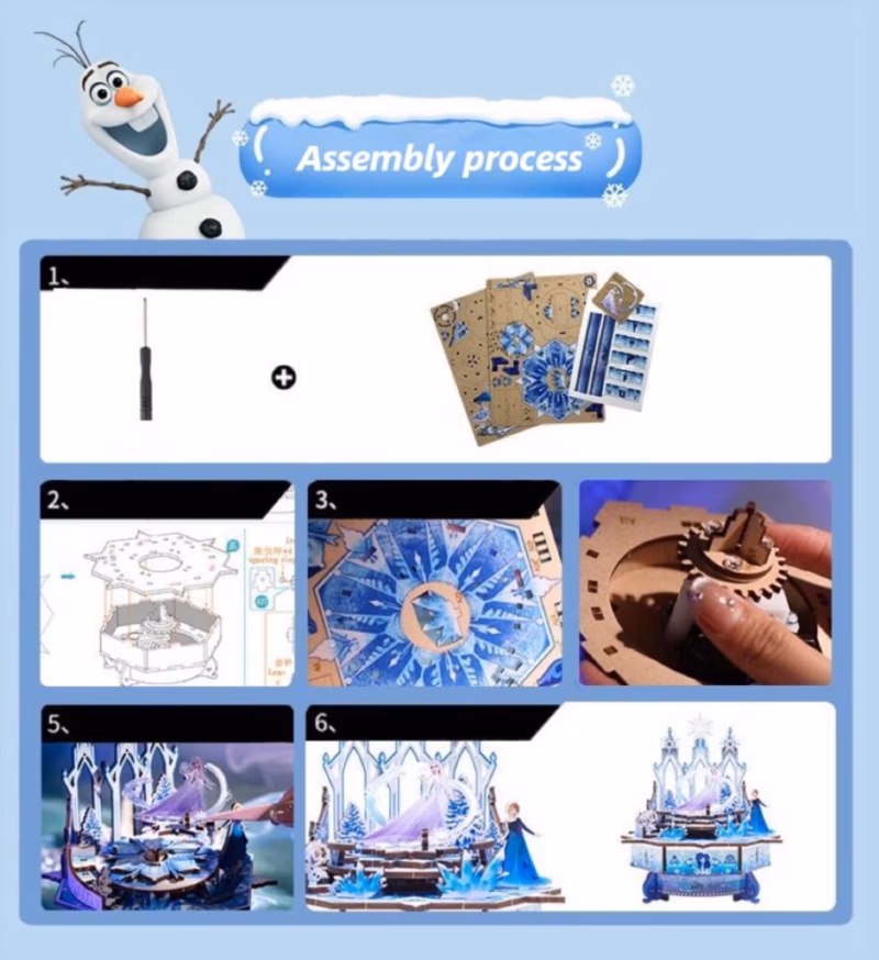Frozen DIY Music Box Kit
