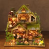 A Cabin in the Forest Multi-layered DIY Dollhouse Kit