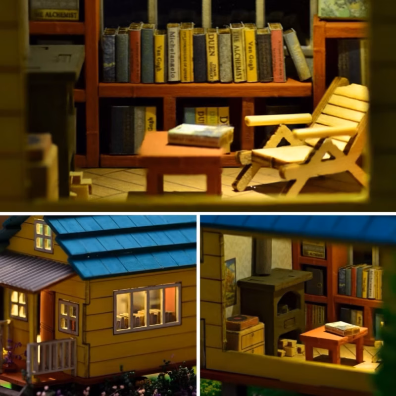 Barlow's Garden Painting DIY Doll House Kit