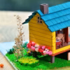 Barlow's Garden Painting DIY Doll House Kit