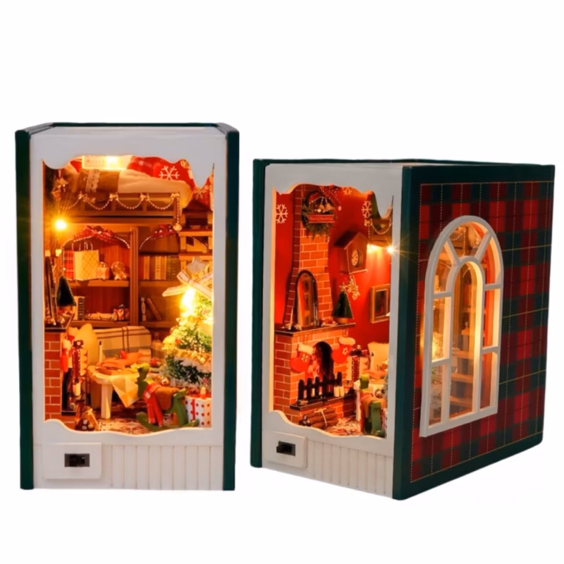 Christmas Eve DIY Book Nook Kit
