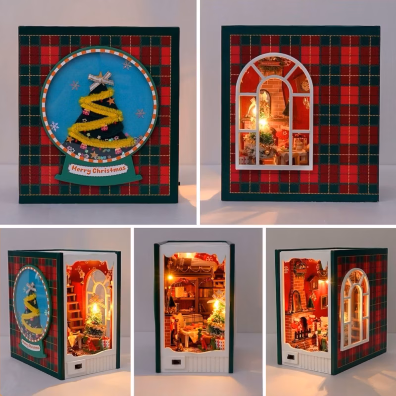 Christmas Eve DIY Book Nook Kit