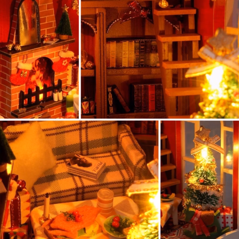 Christmas Eve DIY Book Nook Kit
