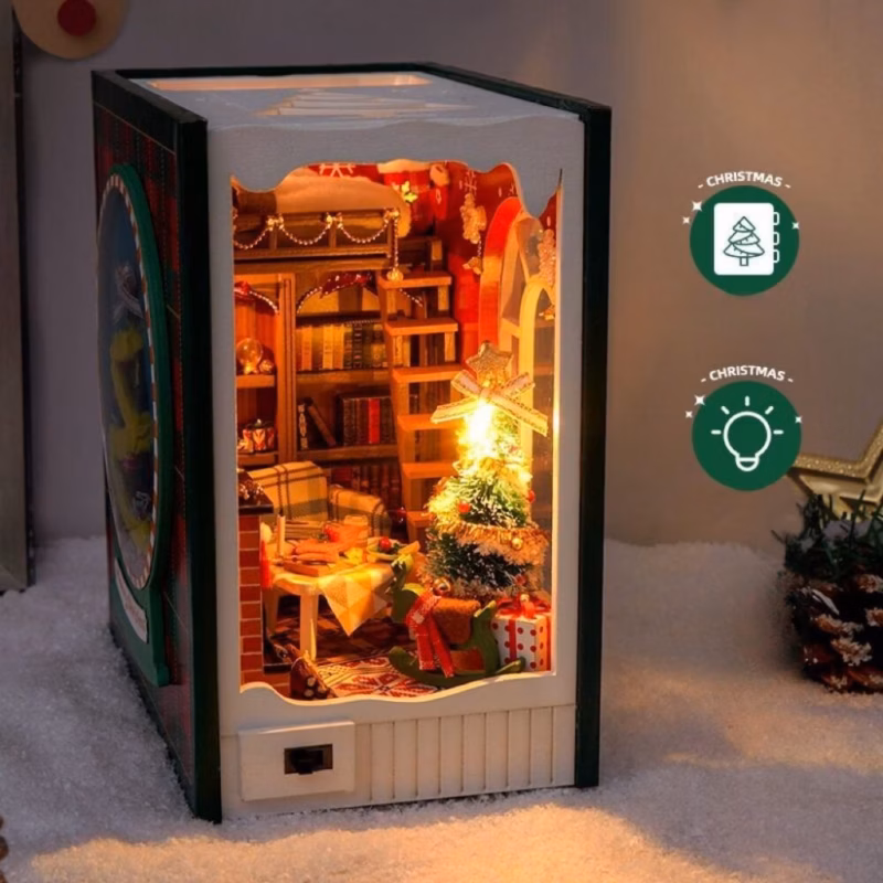 Christmas Eve DIY Book Nook Kit
