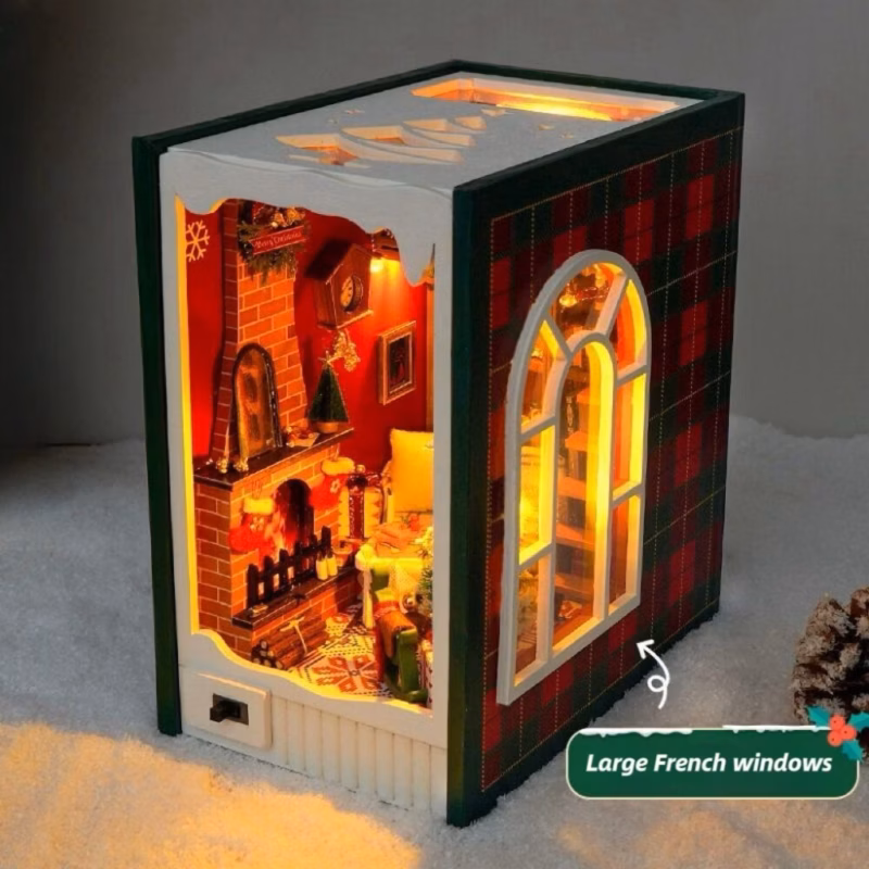 Christmas Eve DIY Book Nook Kit