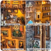 Carmel Dream Cat Cafe Mini DIY Book Nook Kits