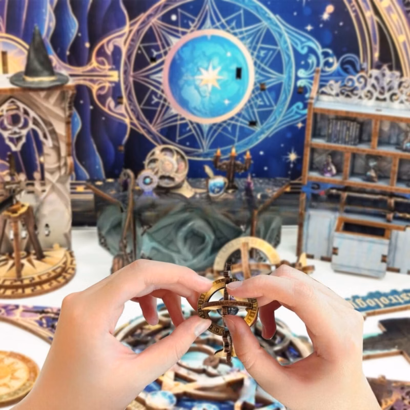 The Old Star Atlas Secrets DIY Book Nook Kit